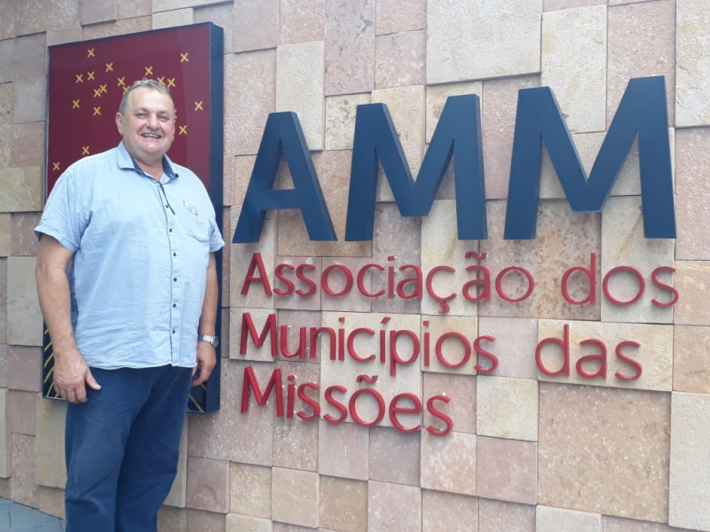 Prefeito Ademir Gonzatto é eleito Presidente da AMM/FUNMISSÕES
